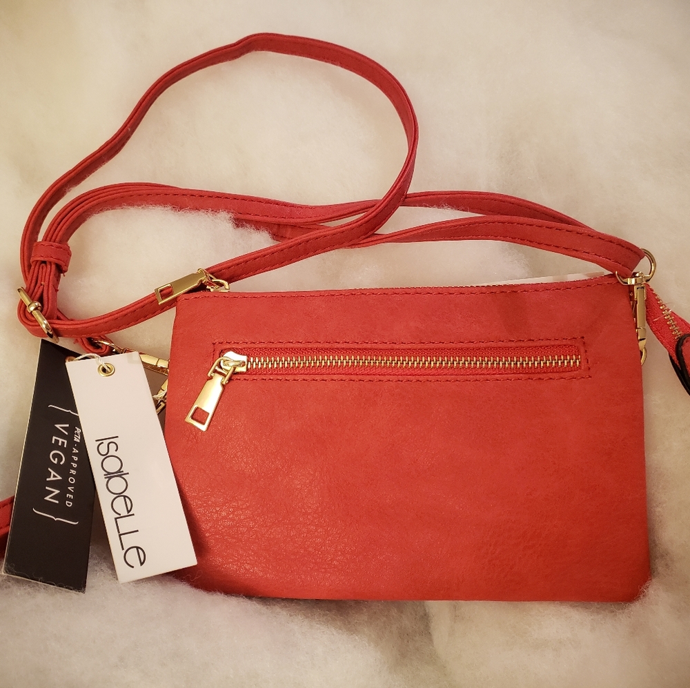 Isabelle vegan crossbody bag